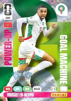 Youssef En-Nesyri Moroco Panini FIFA World Cup 2026 Adrenalyn XL Goal Machines #599
